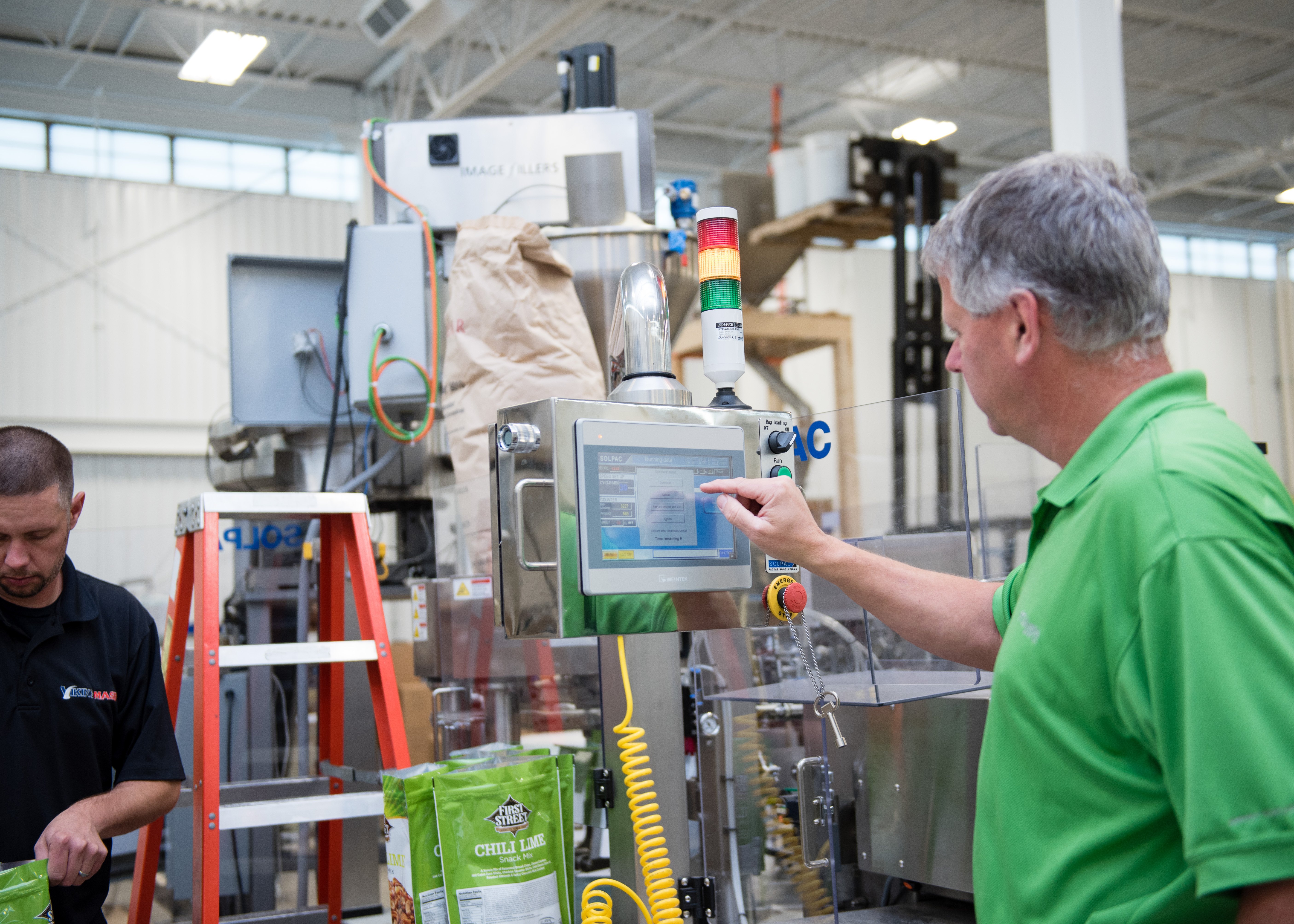 packaging machine HMI