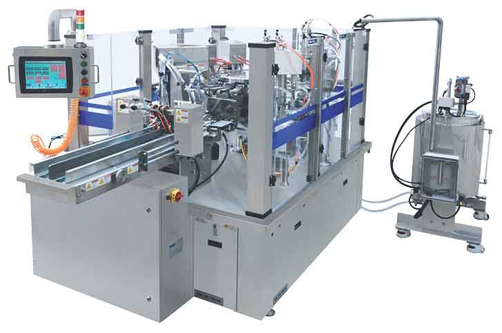 Duplex Premade Pouch Machine with Liquid Duplex Premade Pouch Machine with Liquid