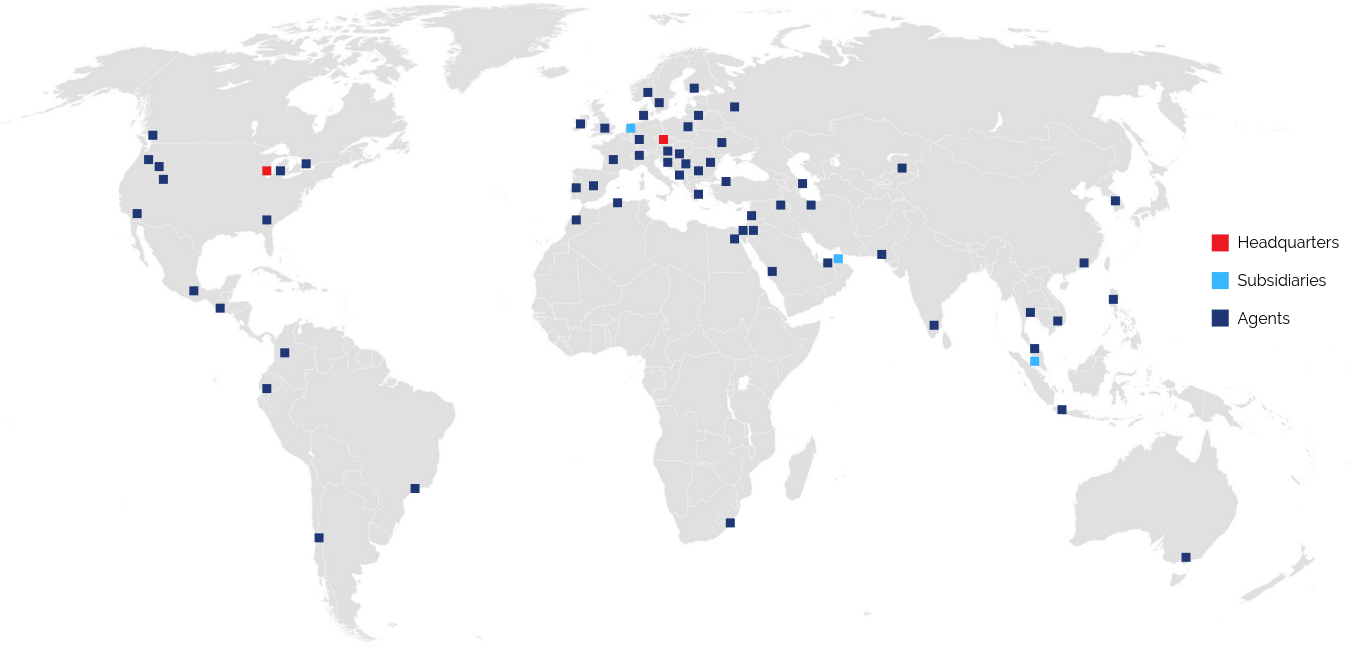 Viking Masek worldwide map of locations Viking Masek worldwide map of locations